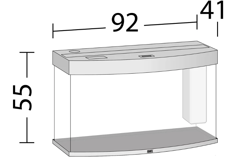 Juwel Vision 180 LED Helles Holz Aquarium-Set 5 Juwel Vision 180 LED Helles Holz Aquarium-Set – Bild 3