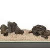 Aquadeco Premium-Lava Dekoset Für 60 Cm Aquarium -Fischbedarf Laden Aquadeco schwarze Premium Lava Dekoset 2 1