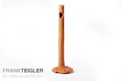 Aquariumkeramik Garnelenstamm Maxi Terrakotta