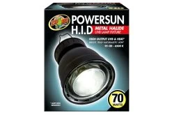 Zoomed Powersun H.I.D UVB Lamp Fixture 70W