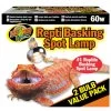Zoomed Repti Basking Spot ValuePack 2x60W 2 Zoomed Repti Basking Spot ValuePack 2x60W -Fischbedarf Laden Repti Basking Spot ValuePack 2x60W
