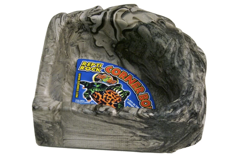 Zoomed Repti Rock Corner Water Dish X LG 3 Zoomed Repti Rock Corner Water Dish X LG