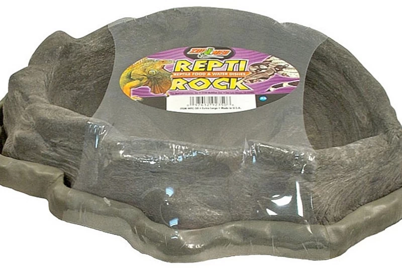 Zoomed Repti Rock Water Dish (12x8.5x3") X LG 3 Zoomed Repti Rock Water Dish (12x8.5x3") X LG