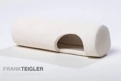 Aquariumkeramik Seiteneingangshöhle Wels 16 Cm Weiß