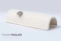 Aquariumkeramik Axolotl Tunnel Mit Fenster 30 Cm Weiss