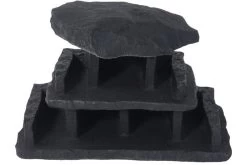 Variogart Garnelenhotel 1, Schiefer Anthrazit 11x6x8 Cm